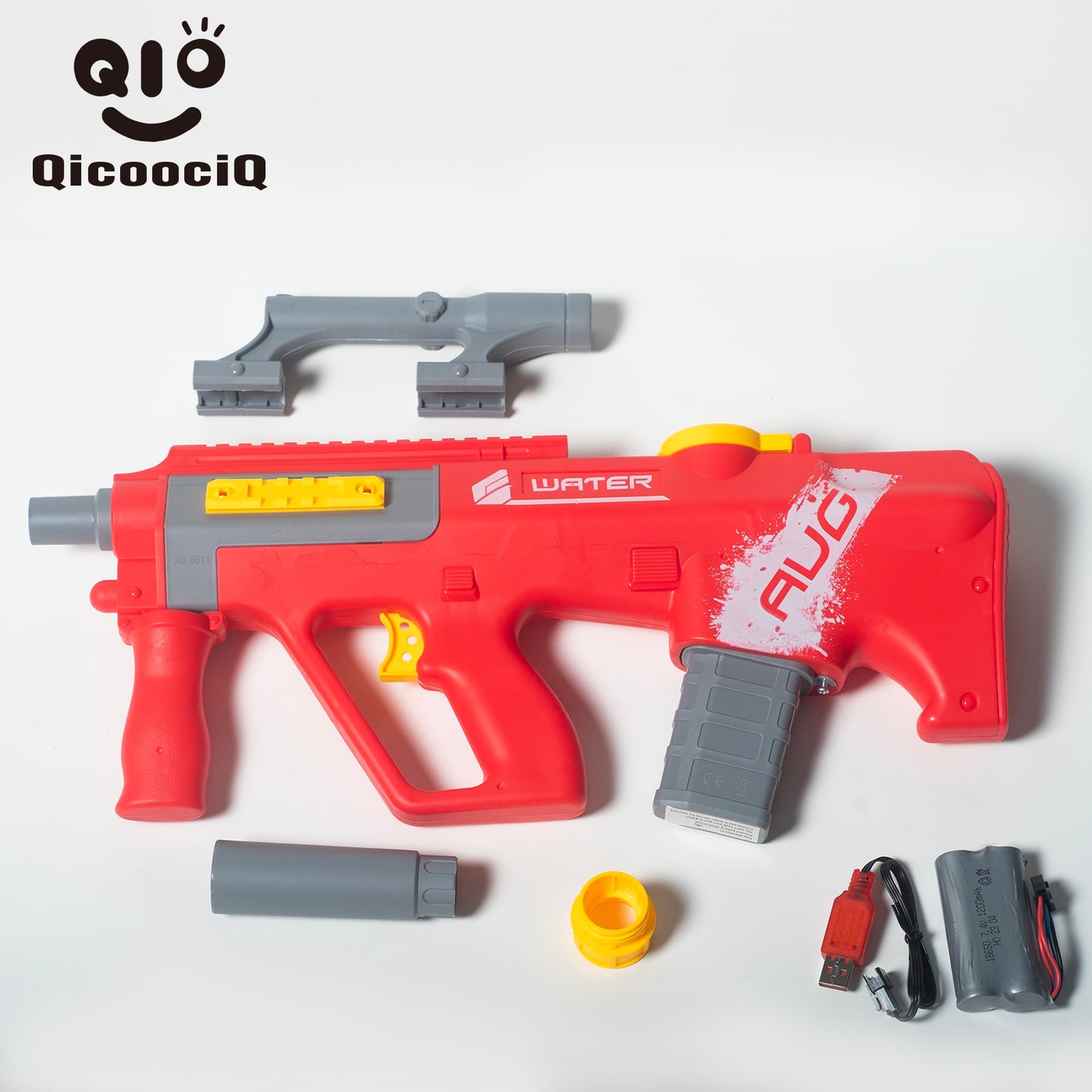 AUG Automatic Electric Water Gun , Auto Water Suction Powerful Squirt Guns Pistol for Adults Kids, Auto Water Blaster Pistol Outdoor Summer Toys for Pool Beach Party