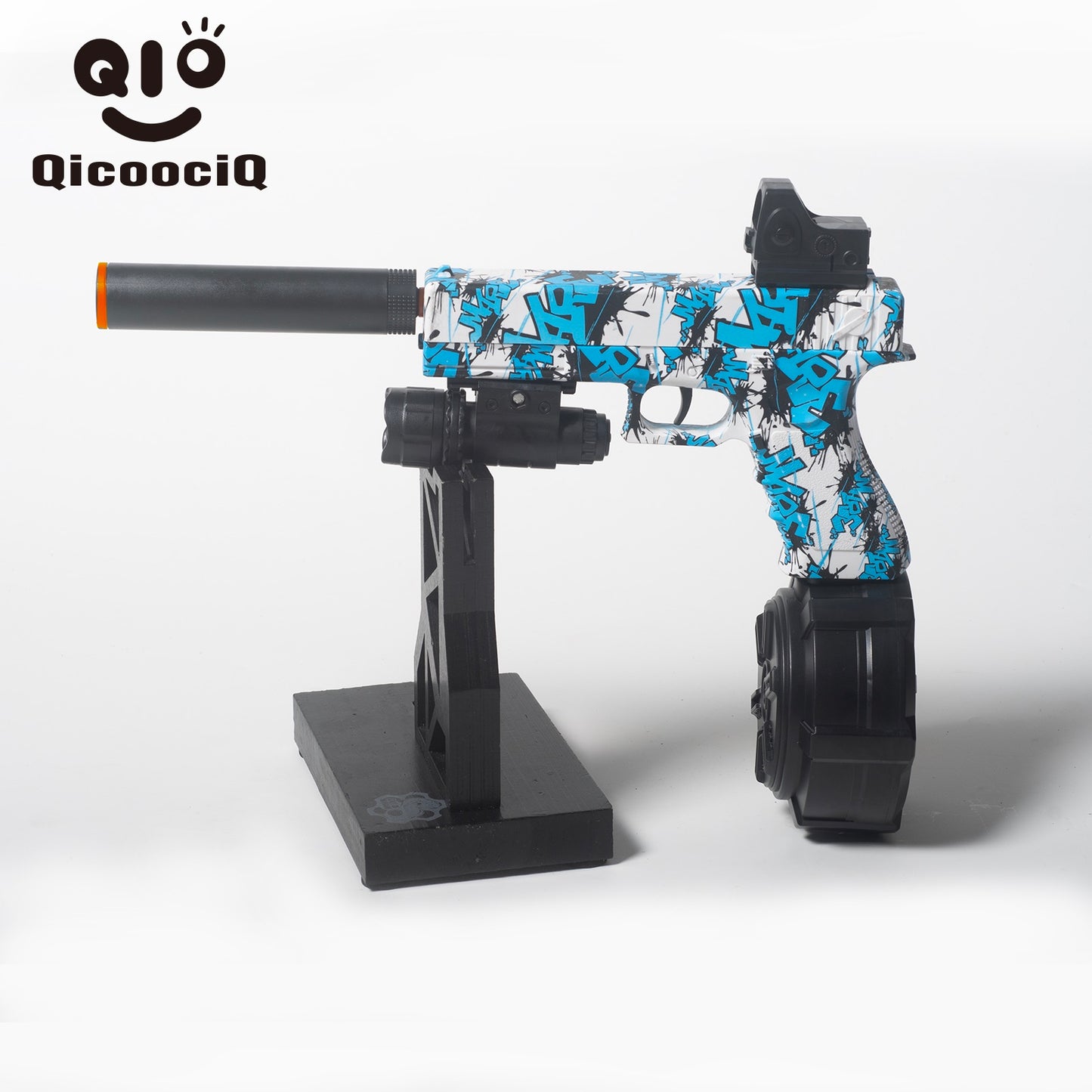 Electric Gel Ball Blaster Automatic Splatter Eco-Friendly Splat Gun for Outdoor Activities. 2MODE:Hand Movement And Electric Full Auto