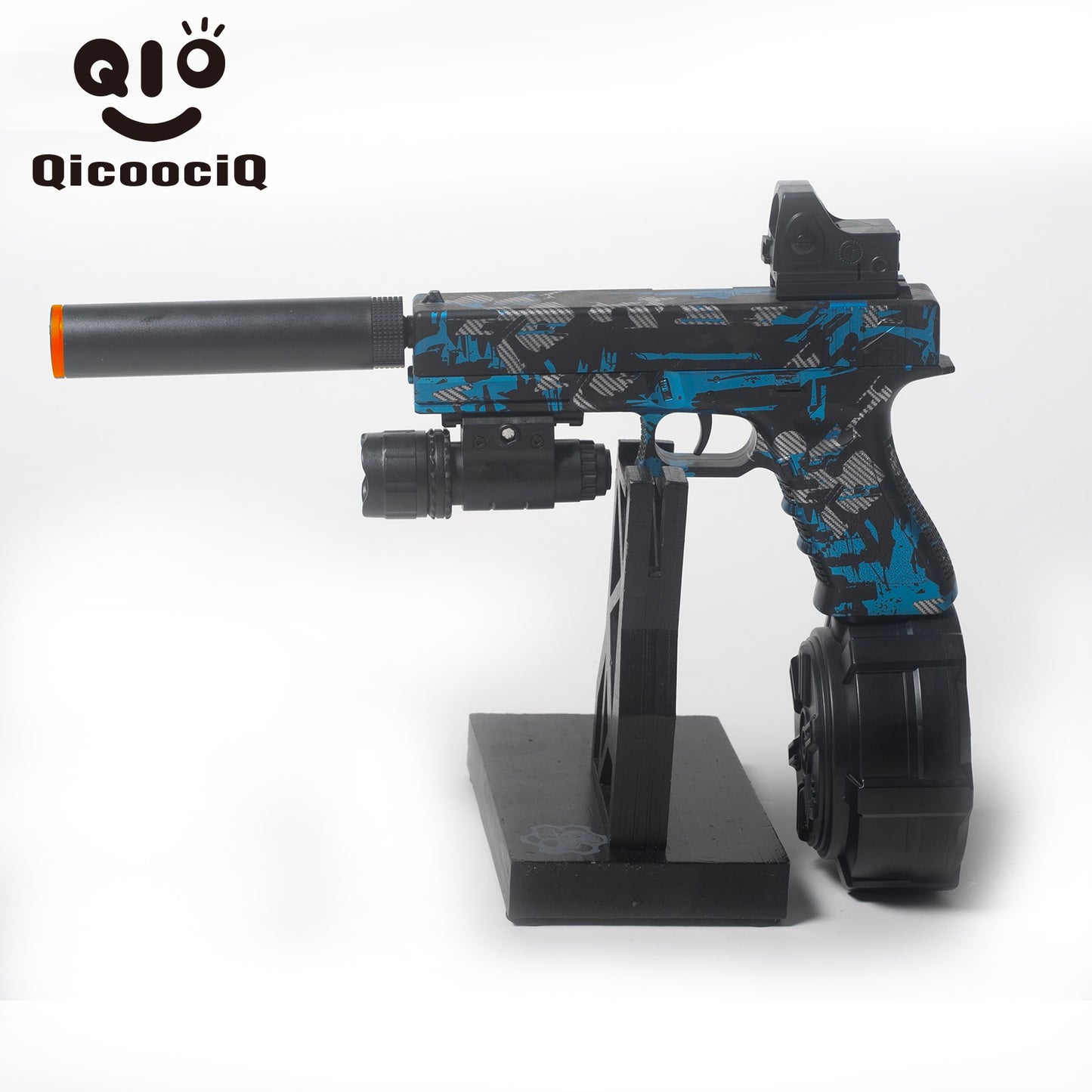 Electric Gel Ball Blaster Automatic Splatter Eco-Friendly Splat Gun for Outdoor Activities. 2MODE:Hand Movement And Electric Full Auto