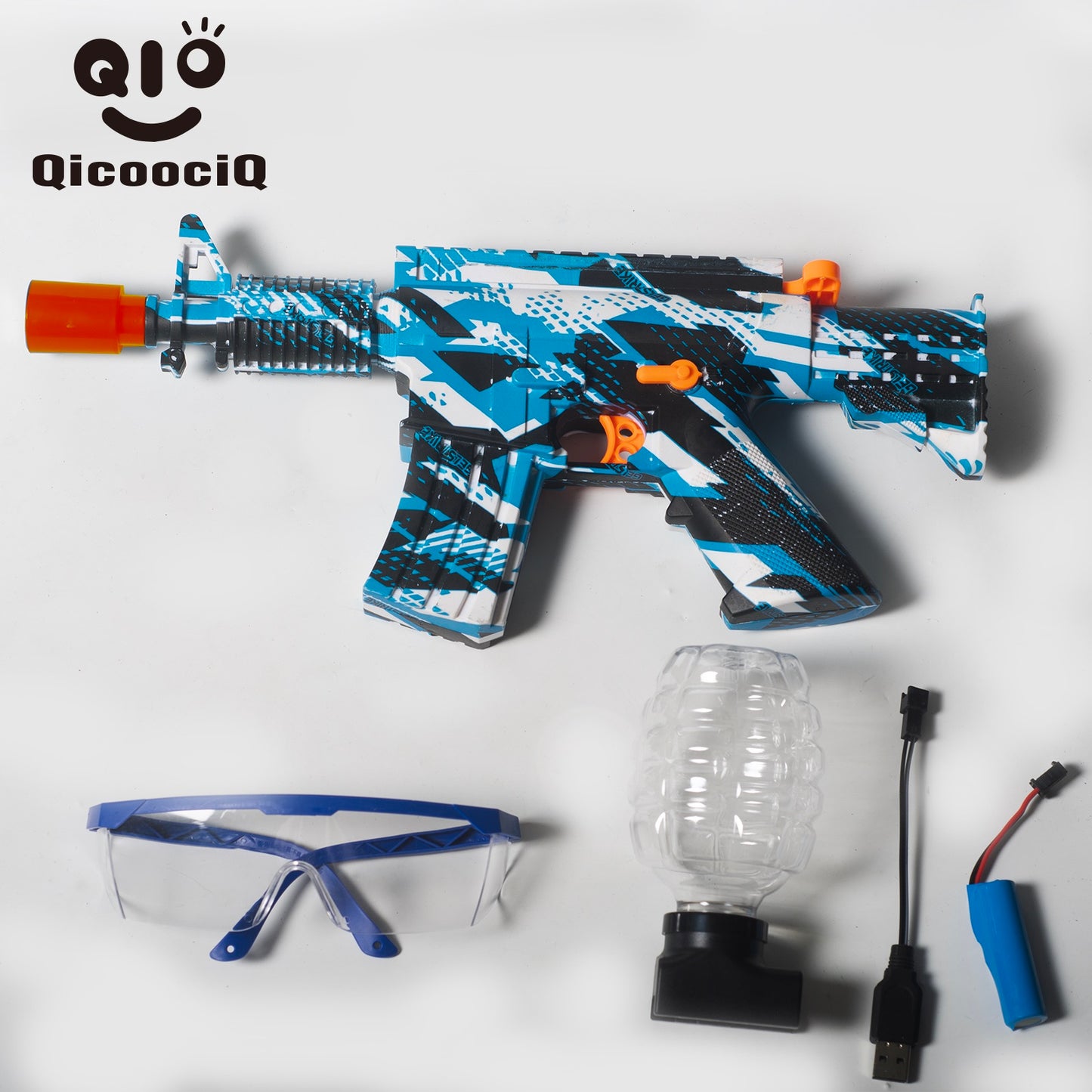 Mini M416 Gel Water Ball Blaster,for Out door Activities Game Party