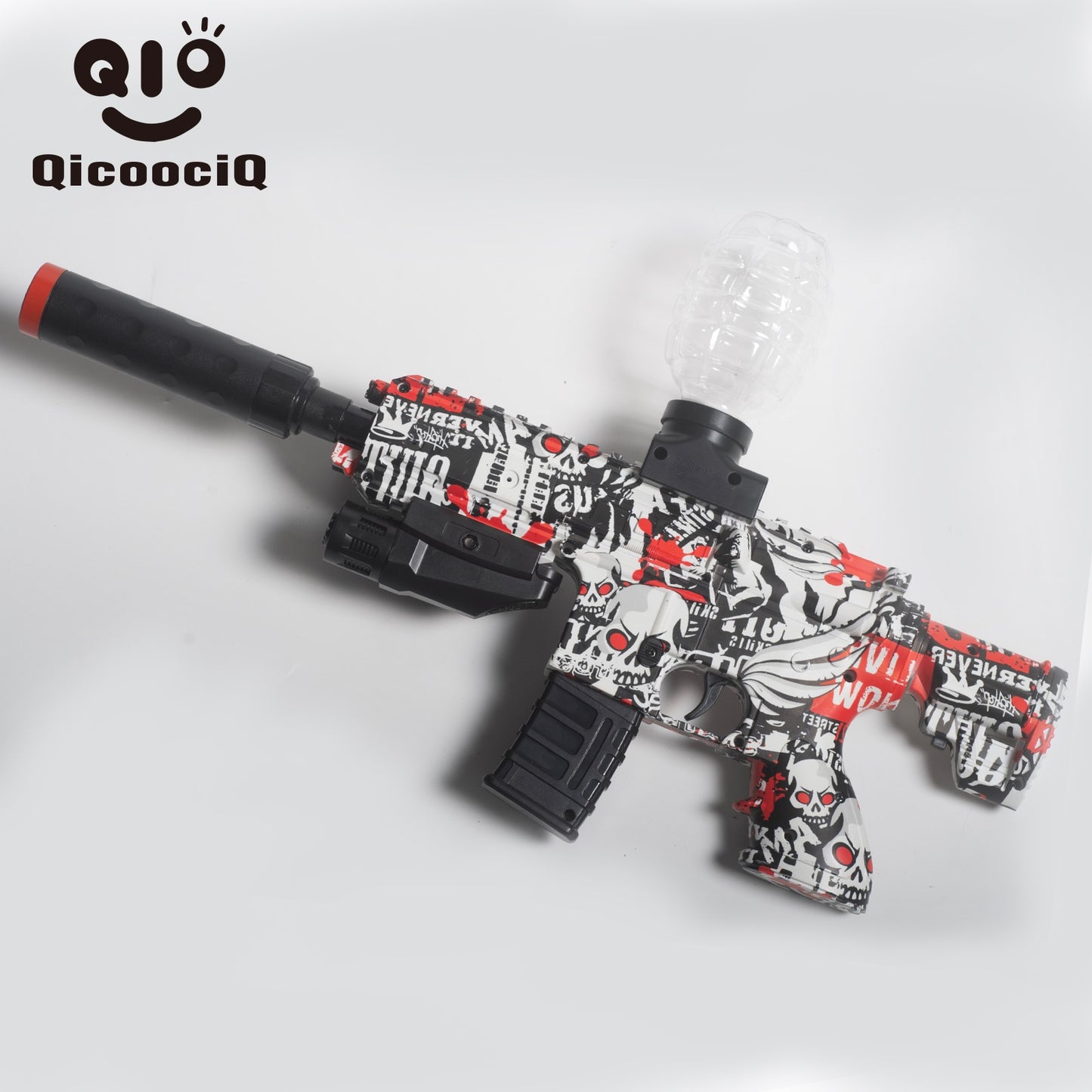 Mini 416 Gel Water Ball Blaster,for Out door Activities Game Party