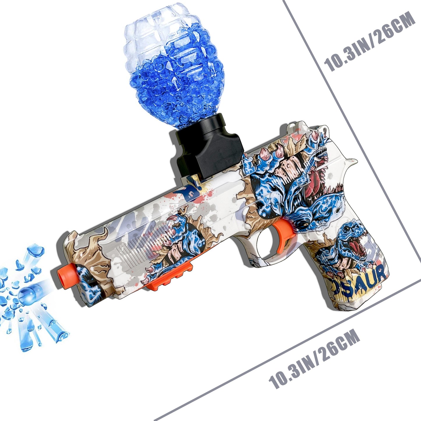 1911 Gel Water Ball Blaster,for Out door Activities Game Party