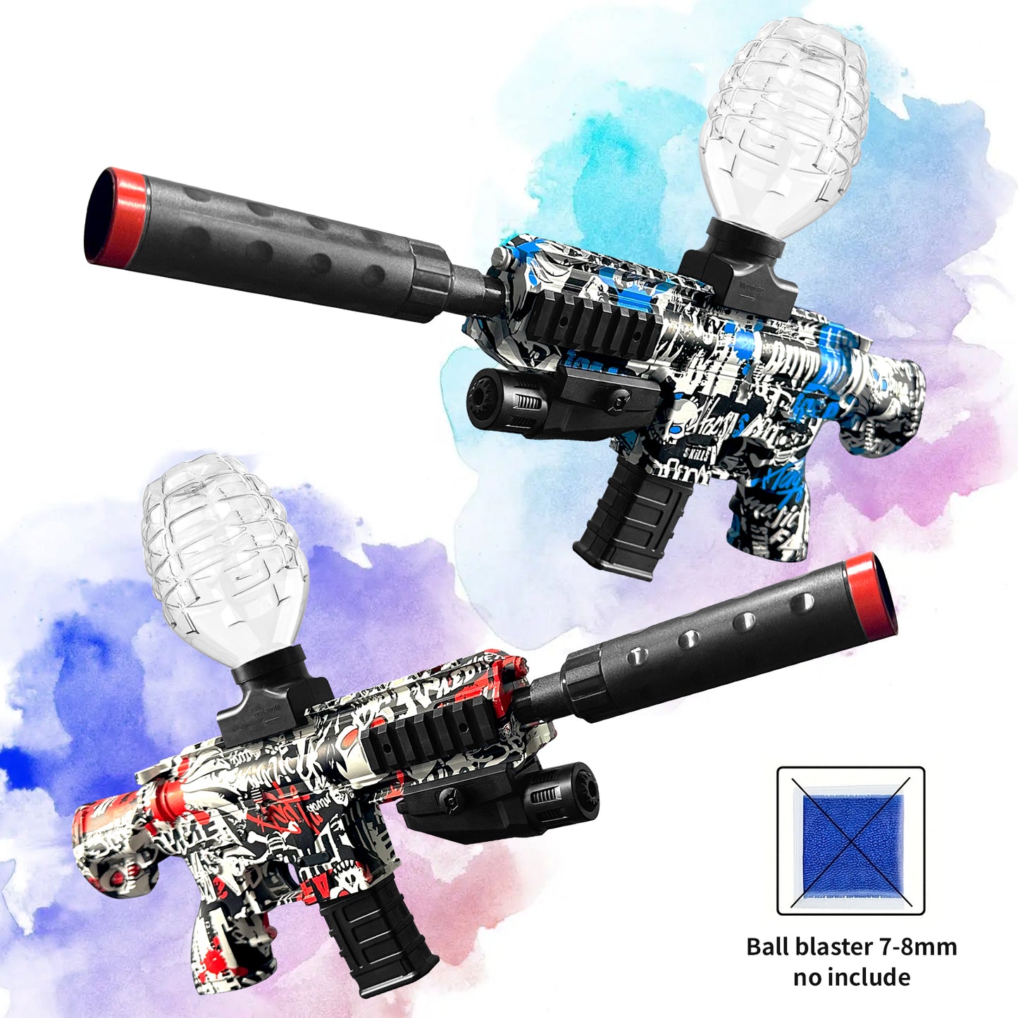 Mini 416 Gel Water Ball Blaster,for Out door Activities Game Party