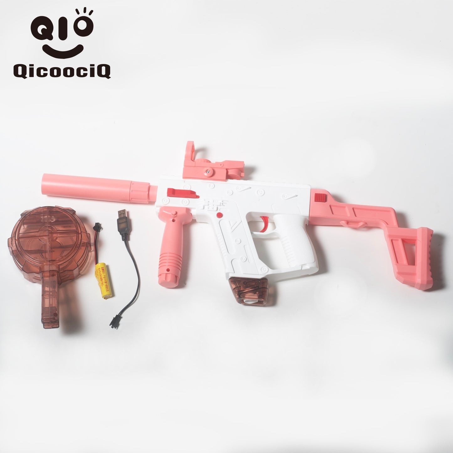 Vector Automatic Electric Water Gun , Auto Water Suction Powerful Squirt Guns Pistol for Adults Kids, Auto Water Blaster Pistol Outdoor Summer Toys for Pool Beach Party