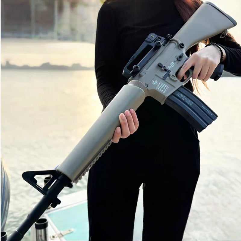 M16 Gel Water Ball Blaster,for Outdoor Activities Game Party.2MODE:Hand Movement And Electric Full Auto