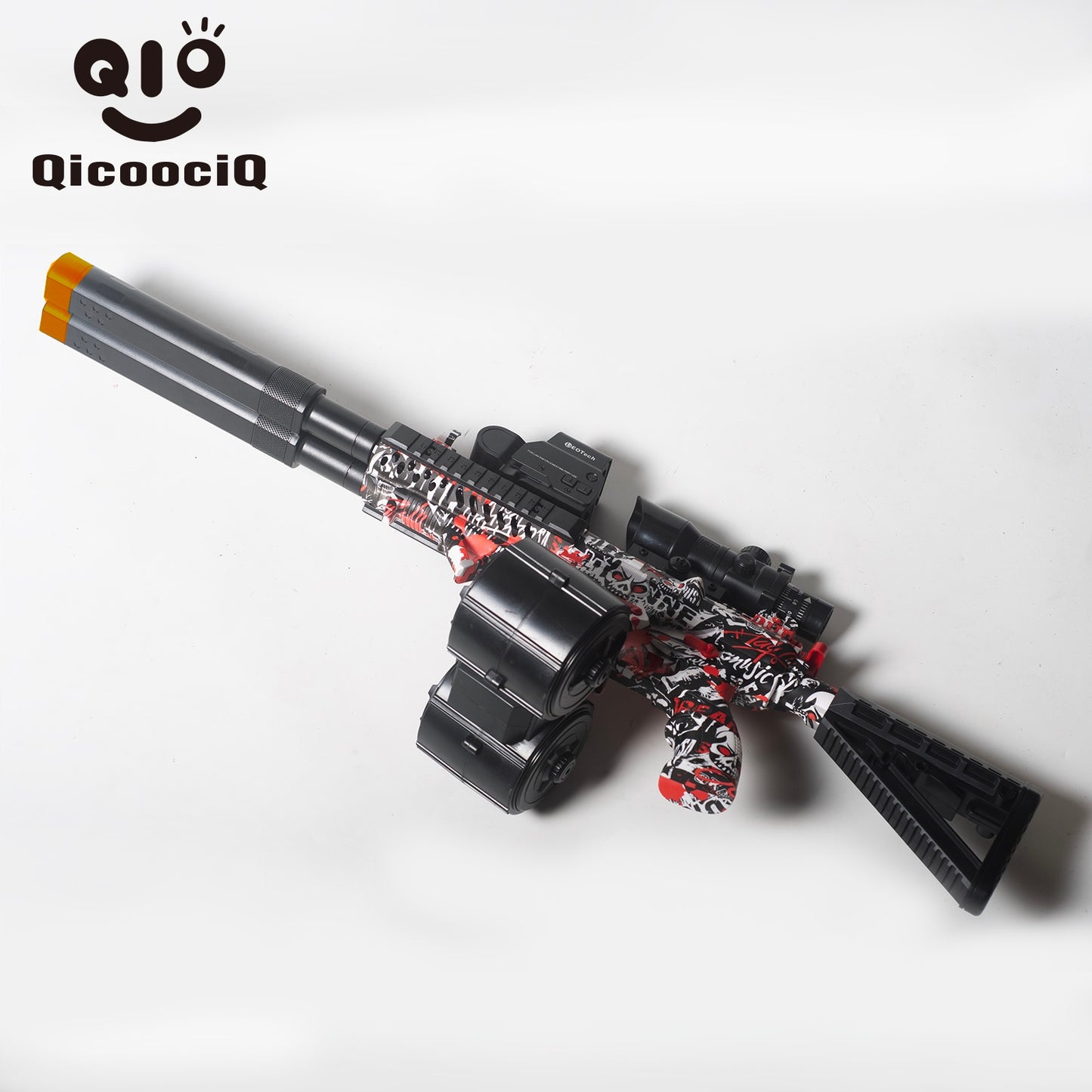 416 Gel Water Ball Blaster,for Outdoor Activities Game Party.2MODE:Hand Movement And Electric Full Auto