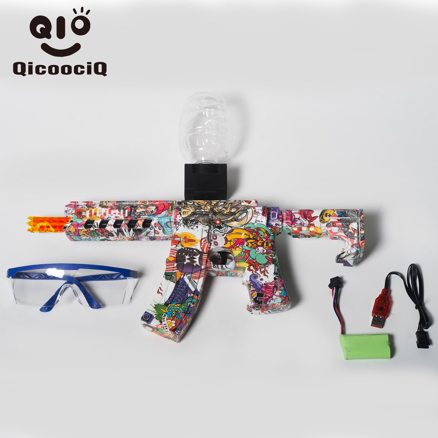 Mini M4 Gel Water Ball Blaster,for Out door Activities Game Party