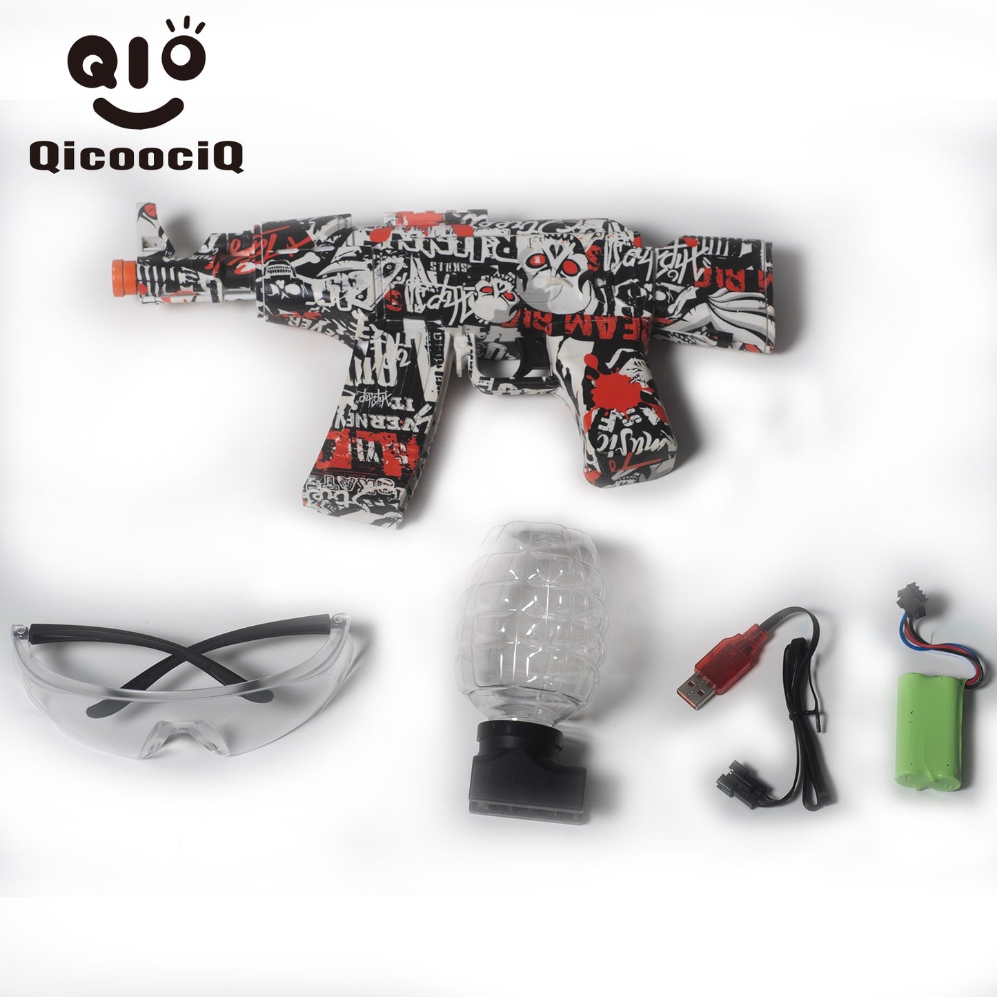 Mini AK47 Gel Water Ball Blaster,for Out door Activities Game Party