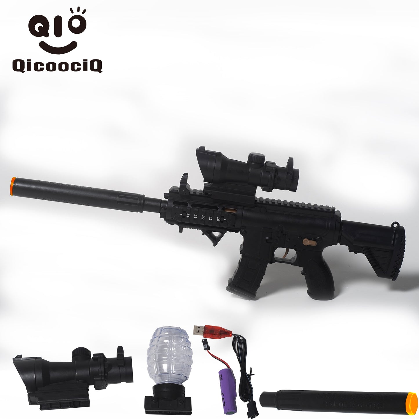 Mini M416 Gel Water Ball Blaster,for Out door Activities Game Party
