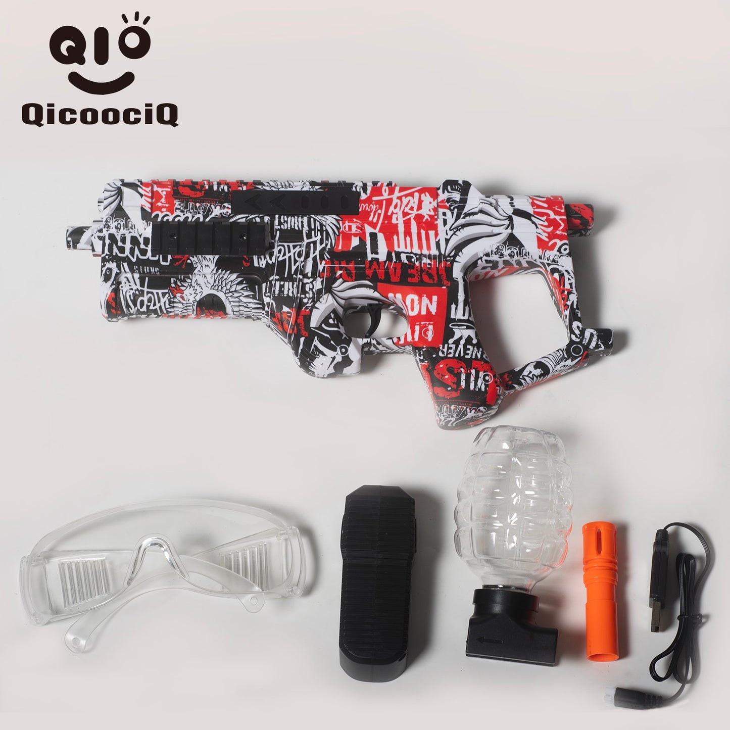 Mini AUG Gel Water Ball Blaster,for Out door Activities Game Party