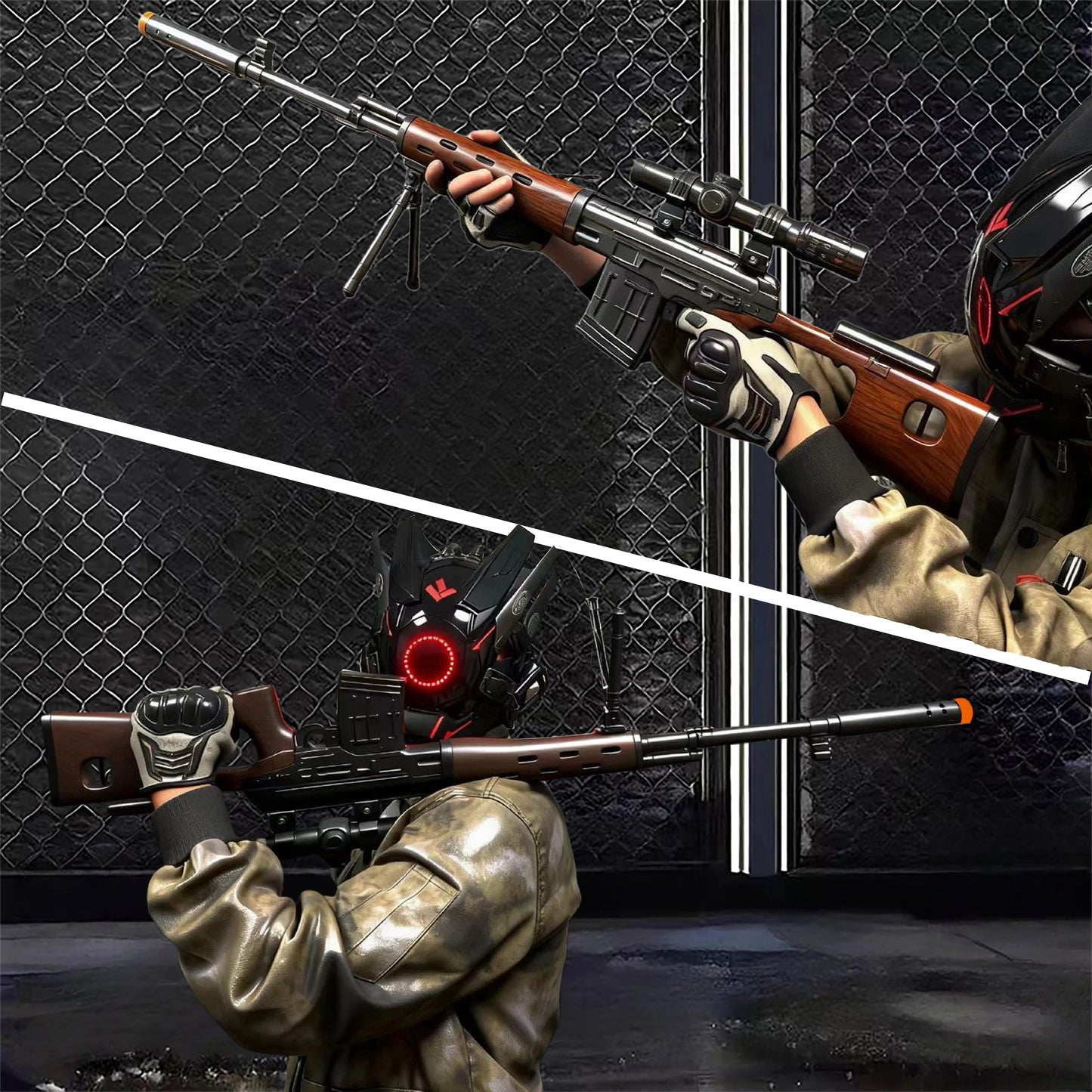 SVD Water Ball Blaster，for Out door Activities Game Party