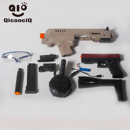 Electric Gel Ball Blaster Automatic Splatter Eco-Friendly Splat Gun for Outdoor Activities.  2MODE:Hand Movement And Electric Full Auto