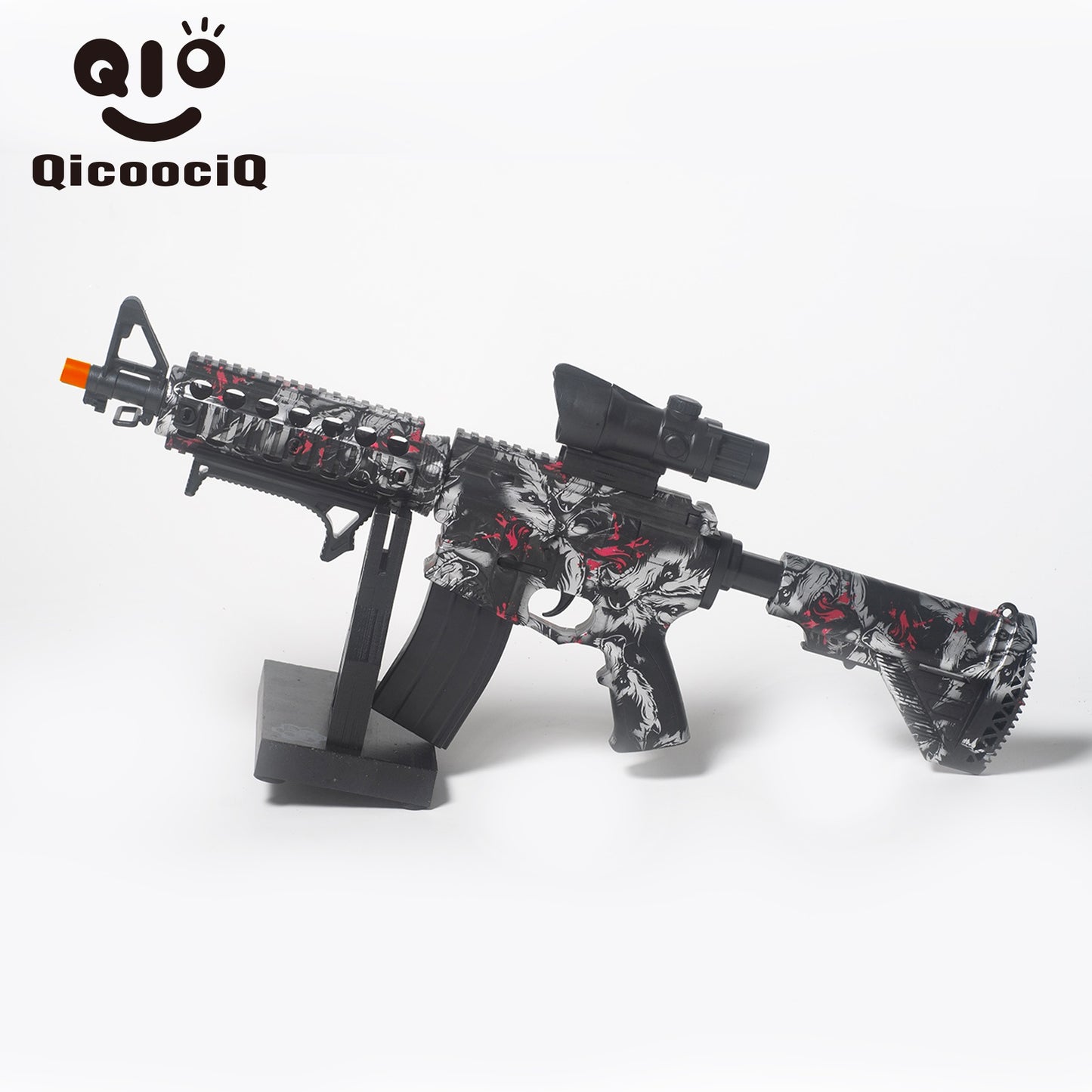 416 Gel Water Ball Blaster，for Outdoor Activities Game Party.2MODE:Hand Movement And Electric Full Auto