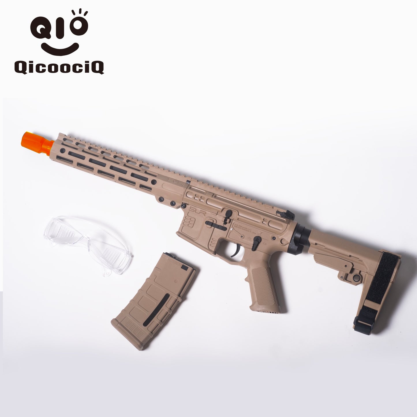 SR16 Gel Water Ball Blaster，for Outdoor Activities Game Party.2MODE:One shot And Electric Full Auto 18+