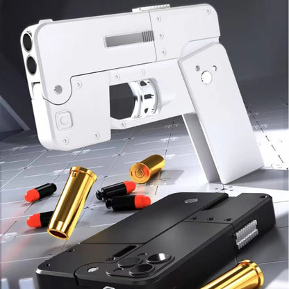 PHONE Foam Blaster，for Outdoor Activities Game Party