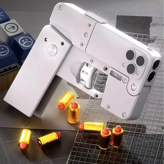PHONE Foam Blaster，for Outdoor Activities Game Party