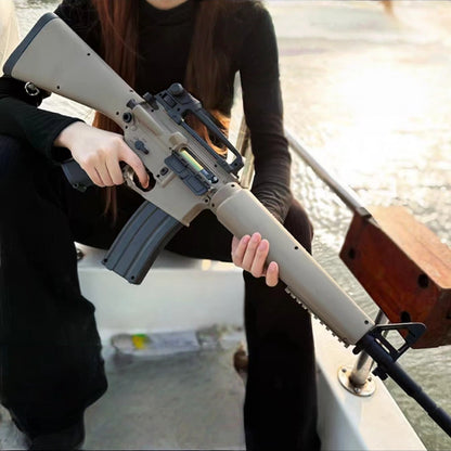 M16 Gel Water Ball Blaster，for Outdoor Activities Game Party.2MODE:Hand Movement And Electric Full Auto