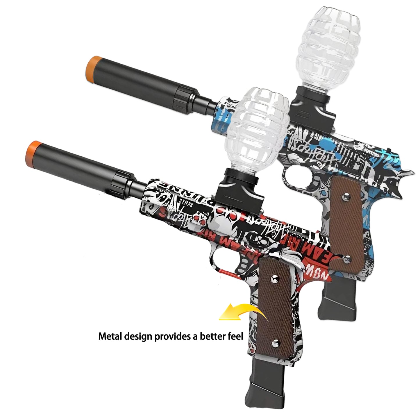 Version2.0 1911 Gel Water Ball Blaster，for Out door Activities Game Party