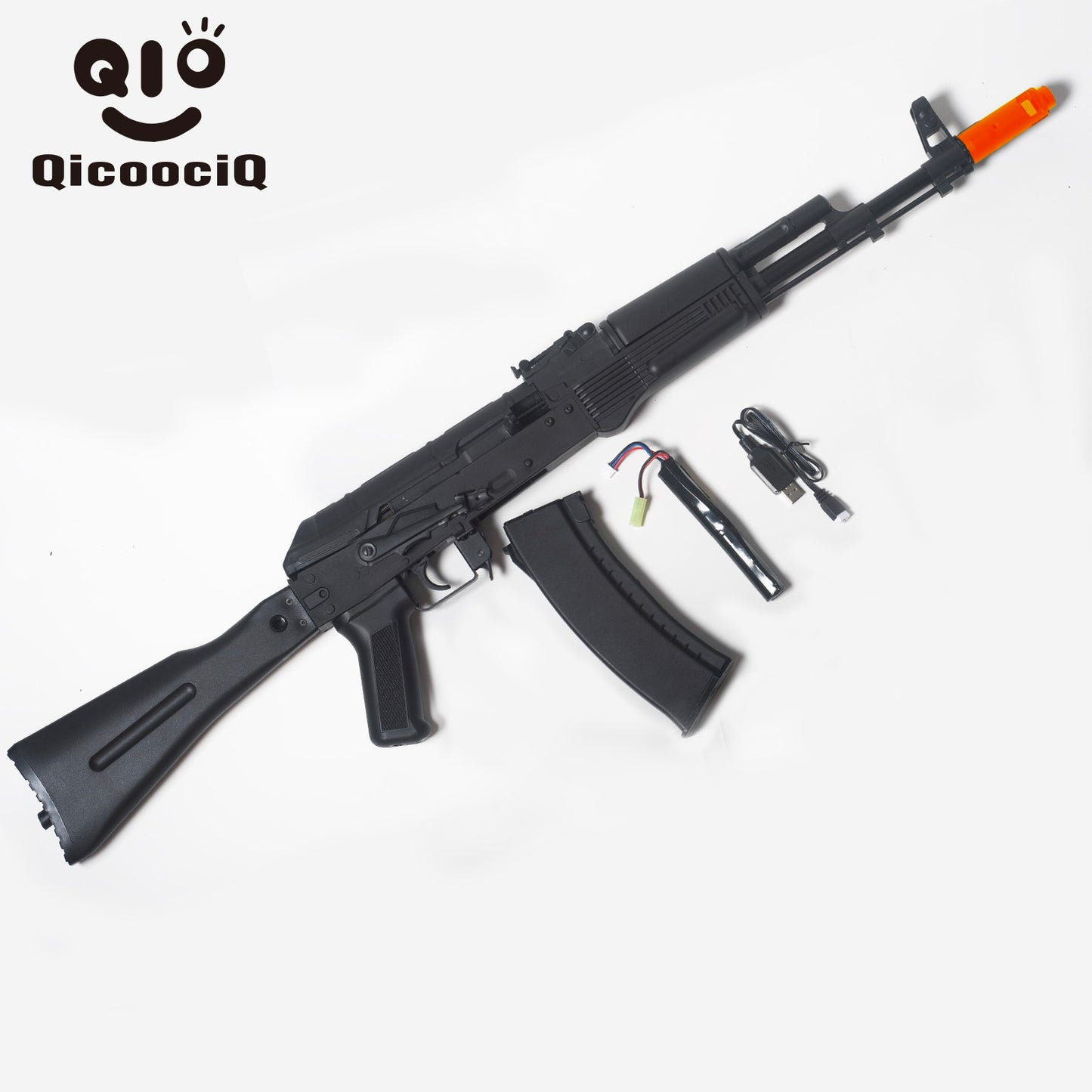 AK74M Gel Water Ball Blaster，for Outdoor Activities Game Party.2MODE:One shot And Electric Full Auto 18+