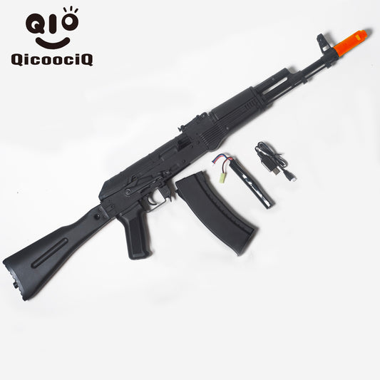 AK74M Gel Water Ball Blaster，for Outdoor Activities Game Party.2MODE:One shot And Electric Full Auto 18+