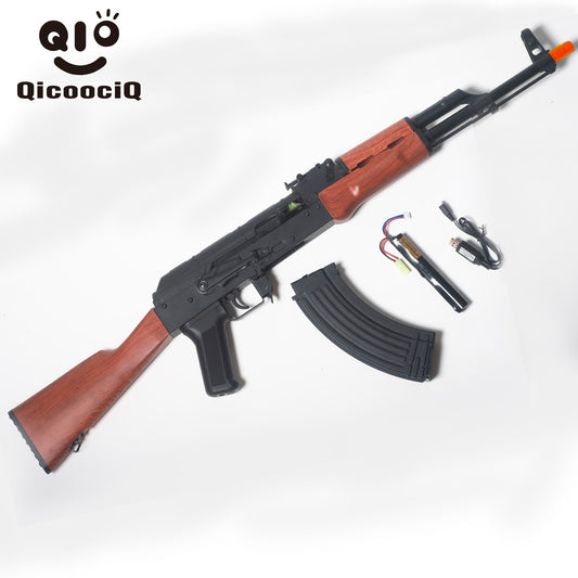 AKM Gel Water Ball Blaster，for Outdoor Activities Game Party.2MODE:One shot And Electric Full Auto 18+
