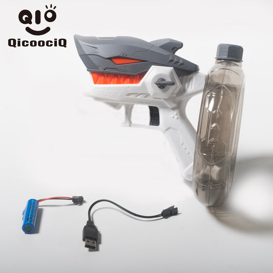 SHARK Automatic Electric Water Gun , Auto Water Suction Powerful Squirt Guns Pistol for Adults Kids, Auto Water Blaster Pistol Outdoor Summer Toys for Pool Beach Party