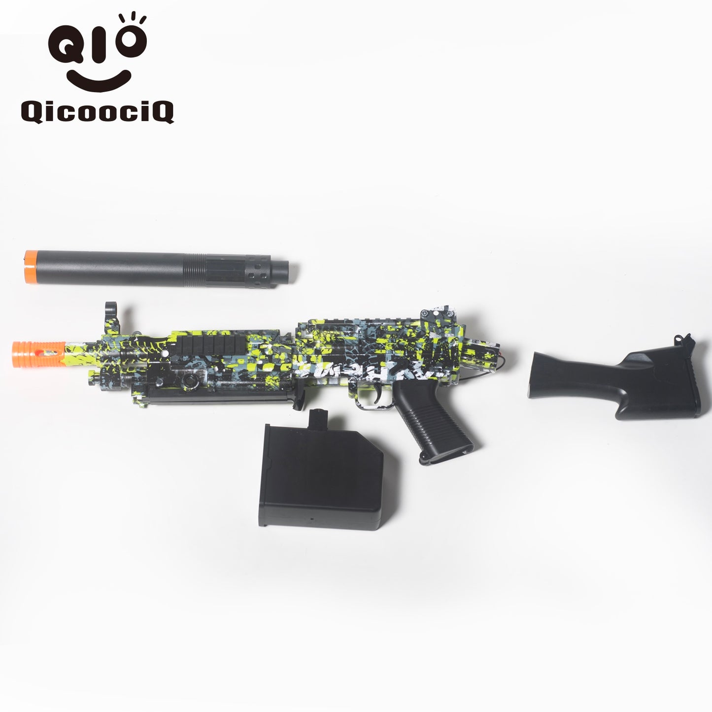 416 Gel Water Ball Blaster，for Outdoor Activities Game Party.2MODE:Hand Movement And Electric Full Auto