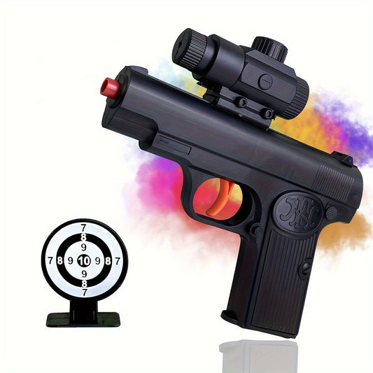 K-17 USE BB Ball or Water Ball. Toy Gun with Automatic Reloading Rebound Shell Ejecting and Soft Foam Blaster, Ideal for Shooting Games, Education Model Toys, Gift for Kids Boys Girls