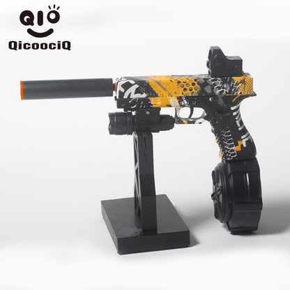 Electric Gel Ball Blaster Automatic Splatter Eco-Friendly Splat Gun for Outdoor Activities.  2MODE:Hand Movement And Electric Full Auto