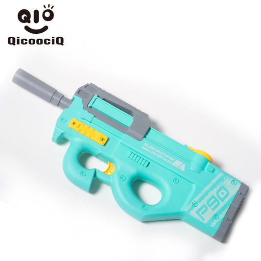 P90 Automatic Electric Water Gun , Auto Water Suction Powerful Squirt Guns Pistol for Adults Kids, Auto Water Blaster Pistol Outdoor Summer Toys for Pool Beach Party