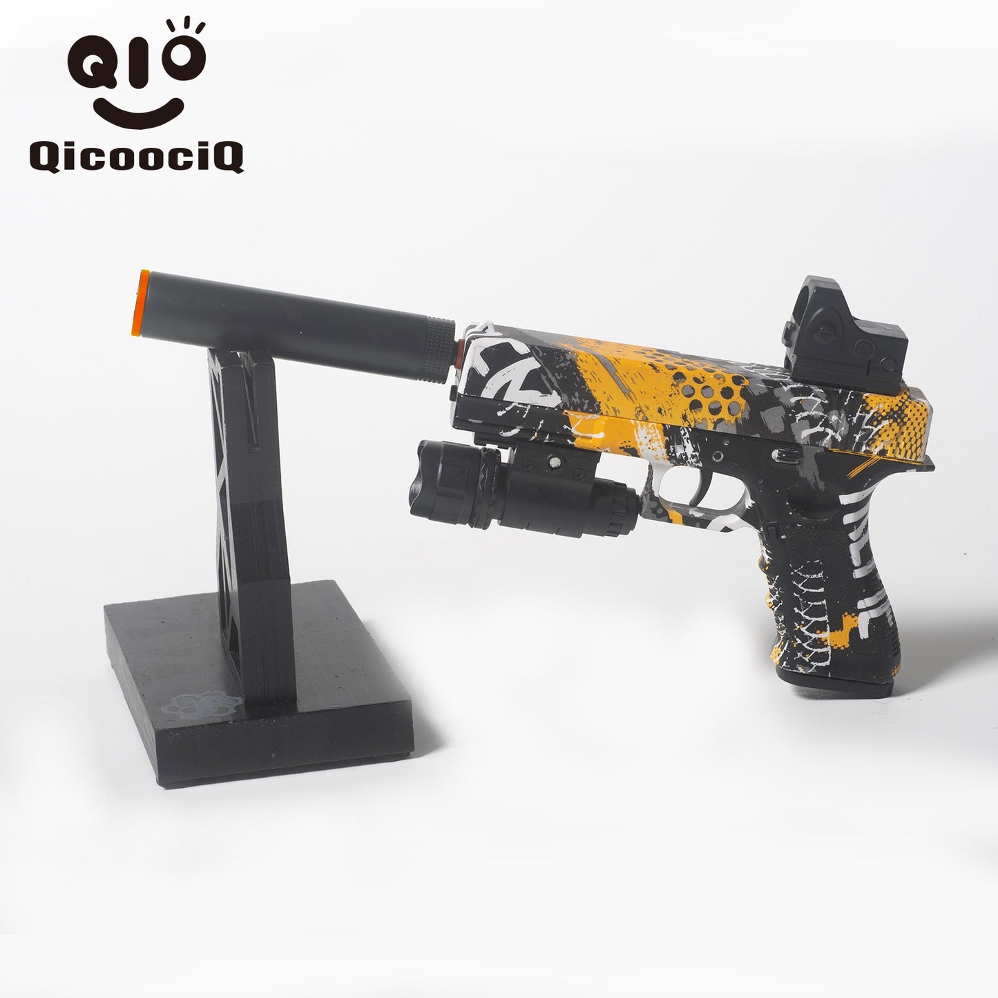 Electric Gel Ball Blaster Automatic Splatter Eco-Friendly Splat Gun for Outdoor Activities.  2MODE:Hand Movement And Electric Full Auto