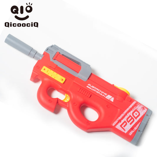 P90 Automatic Electric Water Gun , Auto Water Suction Powerful Squirt Guns Pistol for Adults Kids, Auto Water Blaster Pistol Outdoor Summer Toys for Pool Beach Party