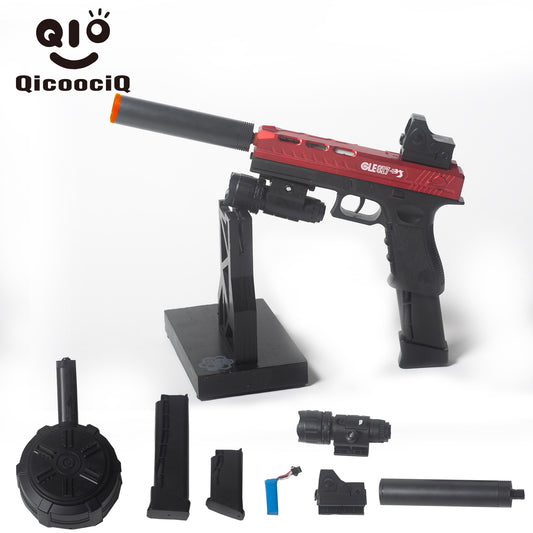 Electric Gel Ball Blaster Automatic Splatter Eco-Friendly Splat Gun for Outdoor Activities.  2MODE:Hand Movement And Electric Full Auto