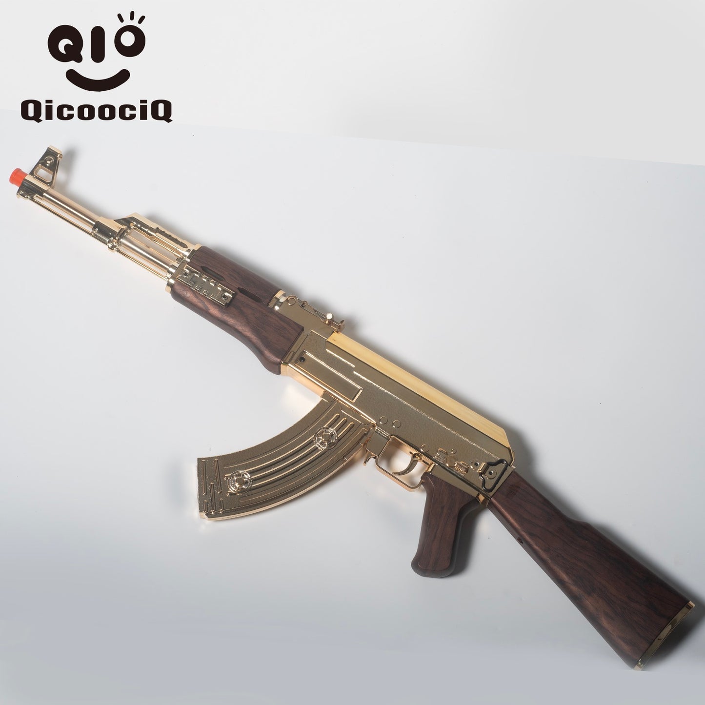 Golden AK Gel Water Ball Blaster，for Outdoor Activities Game Party. Electric Full Auto 18+
