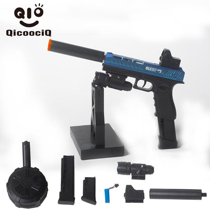 Electric Gel Ball Blaster Automatic Splatter Eco-Friendly Splat Gun for Outdoor Activities.  2MODE:Hand Movement And Electric Full Auto