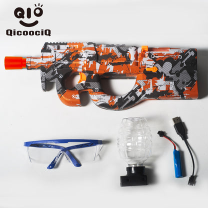 Small P90 Gel Water Ball Blaster，for Out door Activities Game Party