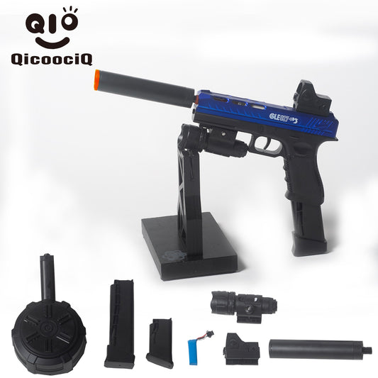 Electric Gel Ball Blaster Automatic Splatter Eco-Friendly Splat Gun for Outdoor Activities.  2MODE:Hand Movement And Electric Full Auto