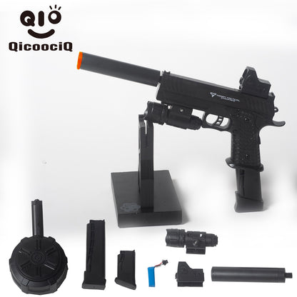 Electric Gel Ball Blaster Automatic Splatter Eco-Friendly Splat Gun for Outdoor Activities.  2MODE:Hand Movement And Electric Full Auto