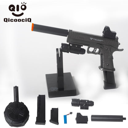 Electric Gel Ball Blaster Automatic Splatter Eco-Friendly Splat Gun for Outdoor Activities.  2MODE:Hand Movement And Electric Full Auto