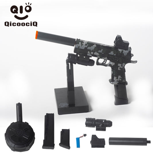 Electric Gel Ball Blaster Automatic Splatter Eco-Friendly Splat Gun for Outdoor Activities.  2MODE:Hand Movement And Electric Full Auto