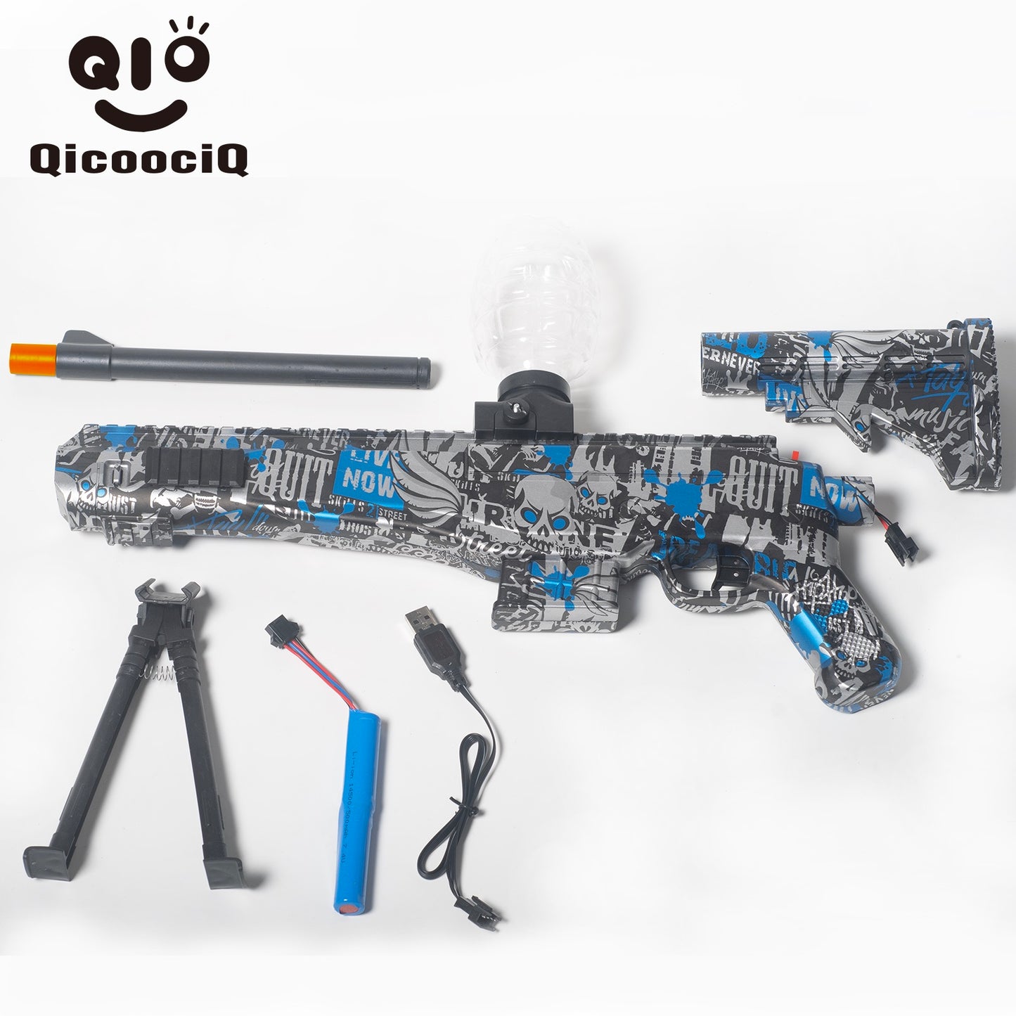 MINI 14 Gel Water Ball Blaster，for Outdoor Activities Game Party.
