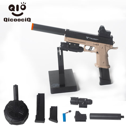 Electric Gel Ball Blaster Automatic Splatter Eco-Friendly Splat Gun for Outdoor Activities.  2MODE:Hand Movement And Electric Full Auto