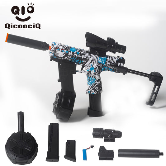 Electric Gel Ball Blaster Automatic Splatter Eco-Friendly Splat Gun for Outdoor Activities.  2MODE:Hand Movement And Electric Full Auto