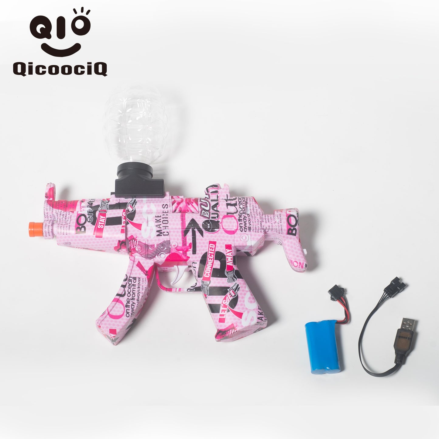 Mini MP5 Gel Water Ball Blaster，for Out door Activities Game Party