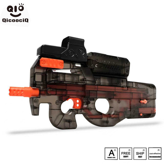 P90 Gel Water Ball Blaster，for Outdoor Activities Game Party.2MODE:Hand Movement And Electric Full Auto