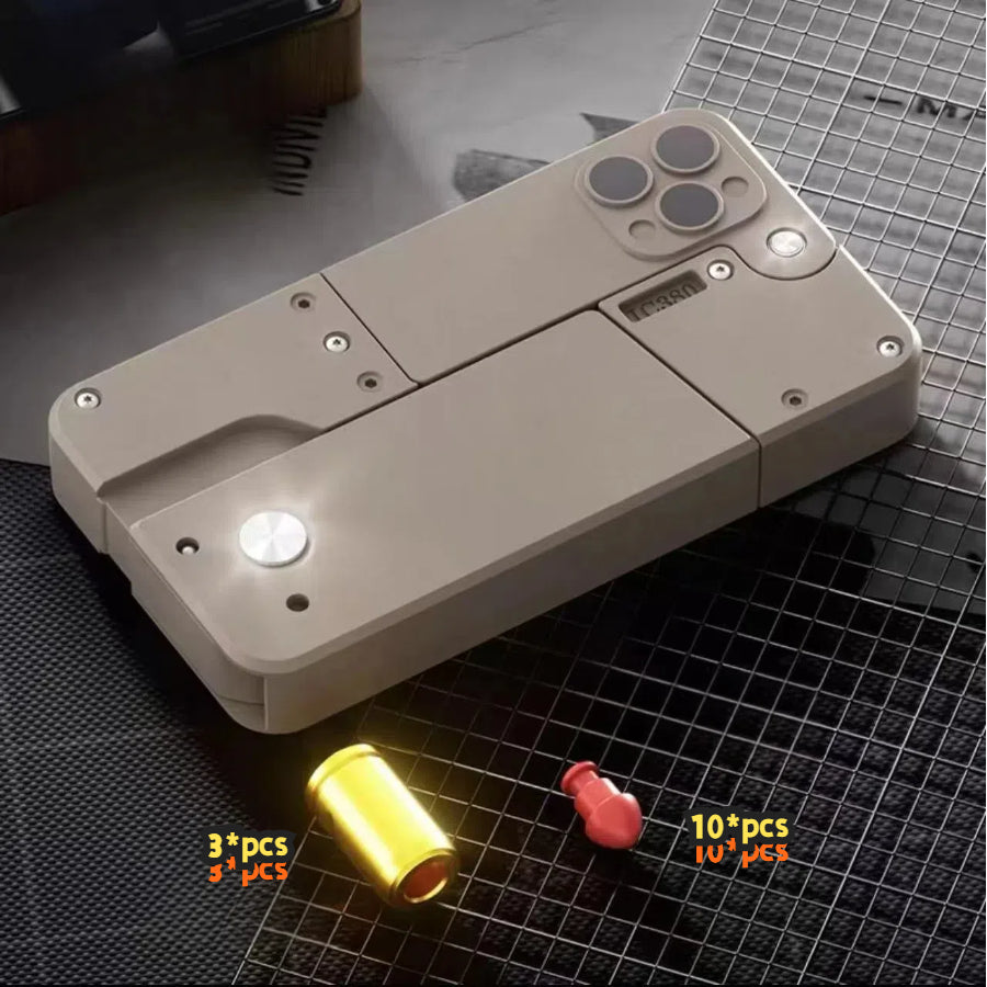 PHONE Foam Blaster，for Outdoor Activities Game Party