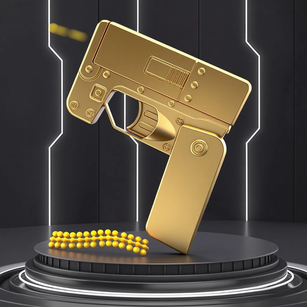 IPONE Toy Gun. USE BB Ball or Water Ball . Gel Water Ball Blaster，for Outdoor Activities Game Party