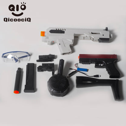 Electric Gel Ball Blaster Automatic Splatter Eco-Friendly Splat Gun for Outdoor Activities.  2MODE:Hand Movement And Electric Full Auto