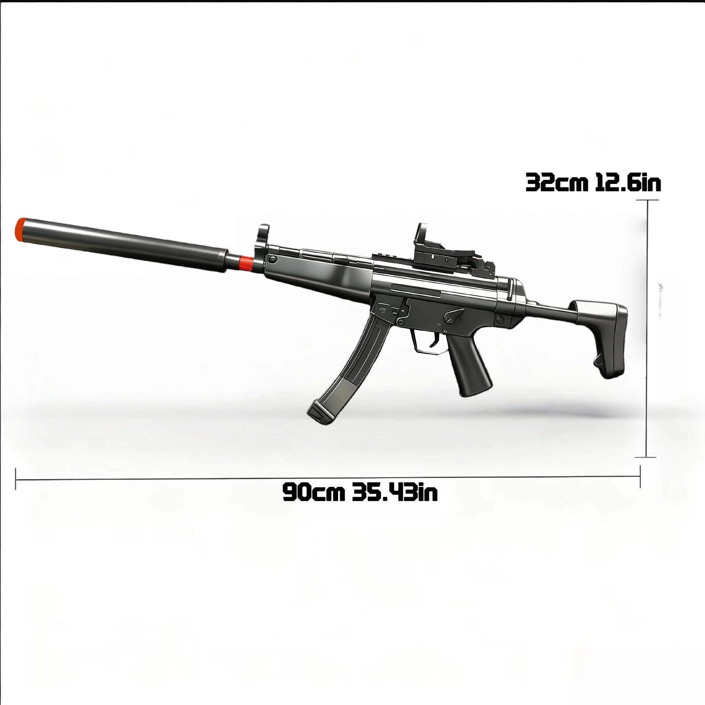 30%OFF,Free Shipping,Low Price Online.  MP5KA3 Gel Water Ball Blaster，for Outdoor Activities Game Party.2MODE:Hand Movement And Electric Full Auto（副本）