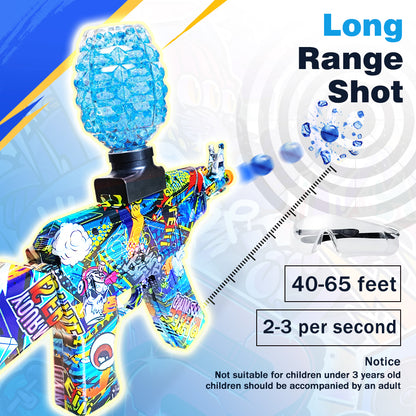 Mini Laser Design AK47 Gel Water Ball Blaster，for Out door Activities Game Party